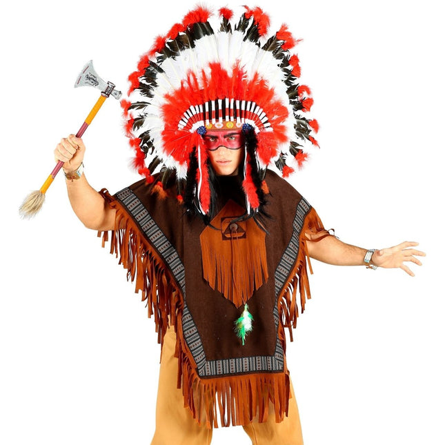 Indianen Shirt Heren van Widmann koop je bij Partywinkel