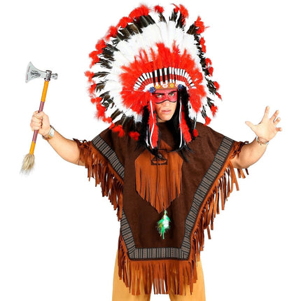 Indianen Shirt Heren van Widmann koop je bij Partywinkel
