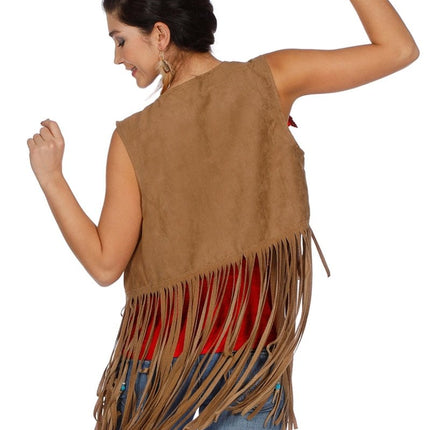 Indianen Vest Dames van Wilbers & Wilbers koop je bij Partywinkel