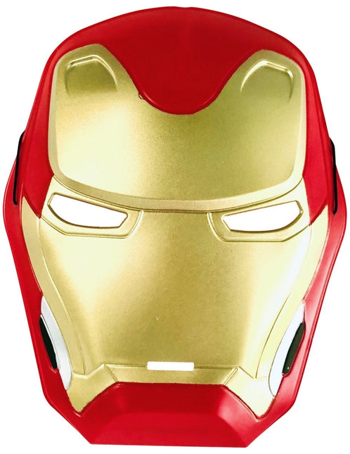 Iron Man Masker Half van Rubies koop je bij Partywinkel