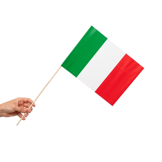 Italie Vlag 10st van WeFiesta koop je bij Partywinkel