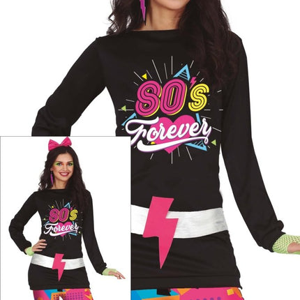 Jaren 80 Jurk Dames van Fiestas Guirca koop je bij Partywinkel