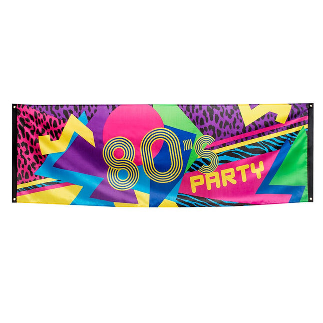 Jaren 80 Vlag 2,2m van Boland koop je bij Partywinkel