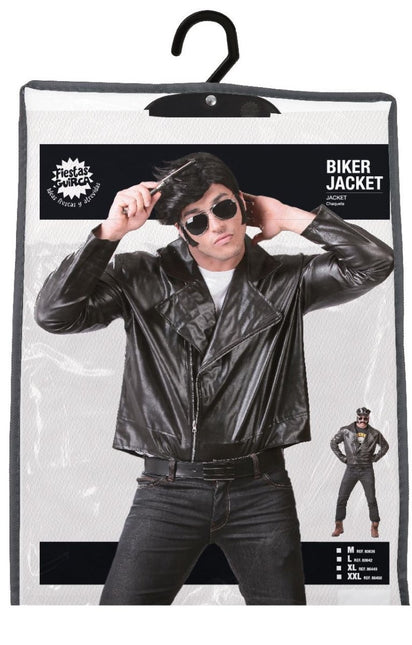 Jas Heren Biker van Fiestas Guirca koop je bij Partywinkel