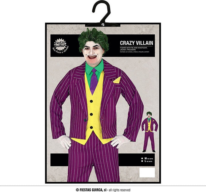 Joker Kostuum Heren Schurk van Fiestas Guirca koop je bij Partywinkel
