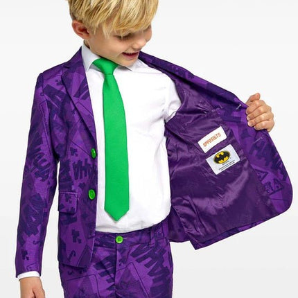 Joker Kostuum Jongens Paars van OppoSuits koop je bij Partywinkel
