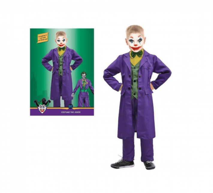 Joker Kostuum Paars Groen Kind van Ciao International koop je bij Partywinkel