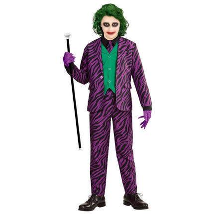 Joker Kostuum Paars Heren van Widmann koop je bij Partywinkel