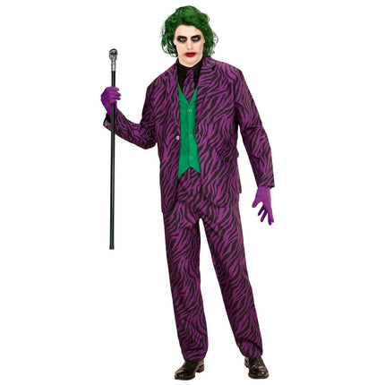 Joker Kostuum Paars Heren 3 delig van Widmann koop je bij Partywinkel