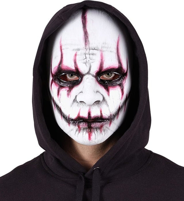 Joker Masker Wit Evil van Widmann koop je bij Partywinkel