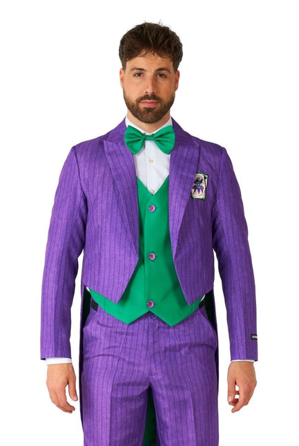 Joker Paars Rokkostuum Heren Suitmeister van Suitmeister koop je bij Partywinkel