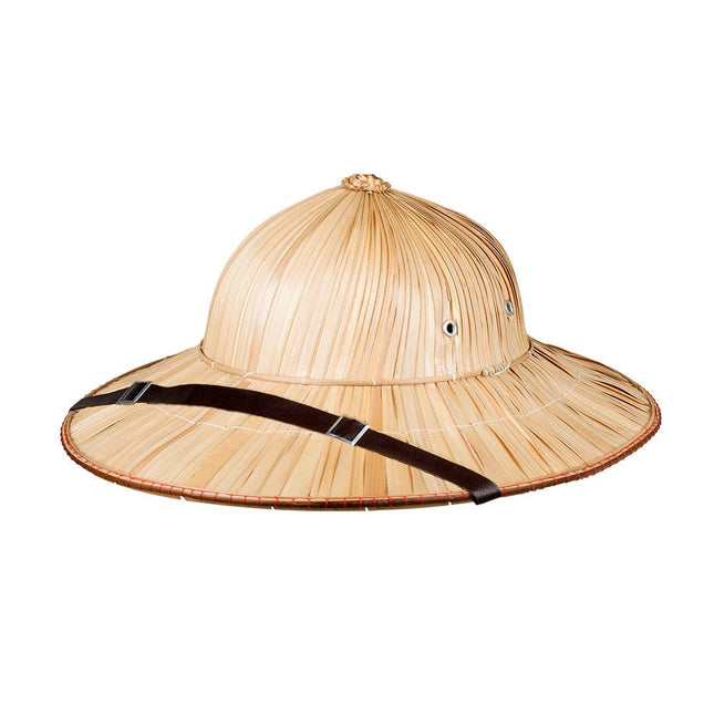 Jungle Hoed Tropenhelm Stro van Boland koop je bij Partywinkel
