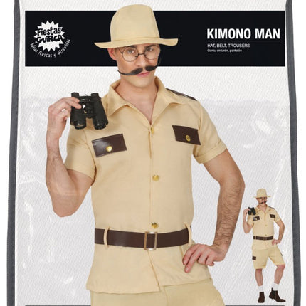 Jungle Kostuum Heren 3 delig van Fiestas Guirca koop je bij Partywinkel