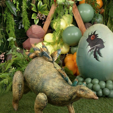 Jurassic World Stegosaurus folieballon, 112x51 cm, mix van Partydeco koop je bij Partywinkel