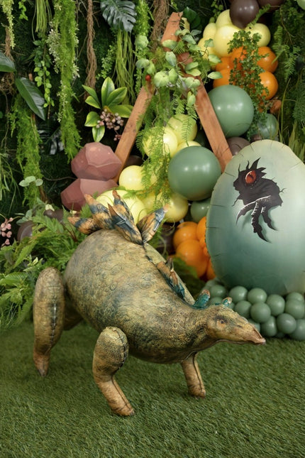 Jurassic World Stegosaurus folieballon, 112x51 cm, mix van Partydeco koop je bij Partywinkel
