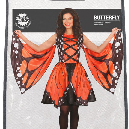 Jurk Dames Vlinder van Fiestas Guirca koop je bij Partywinkel