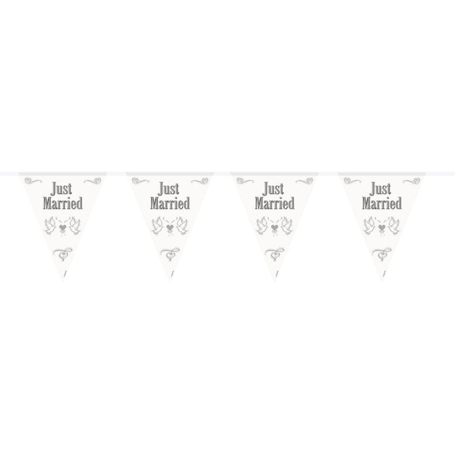 Just Married Slingers 10m van Folat koop je bij Partywinkel