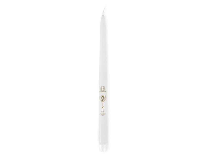 Kaars Ihs Wit 29cm 4st van Partydeco koop je bij Partywinkel