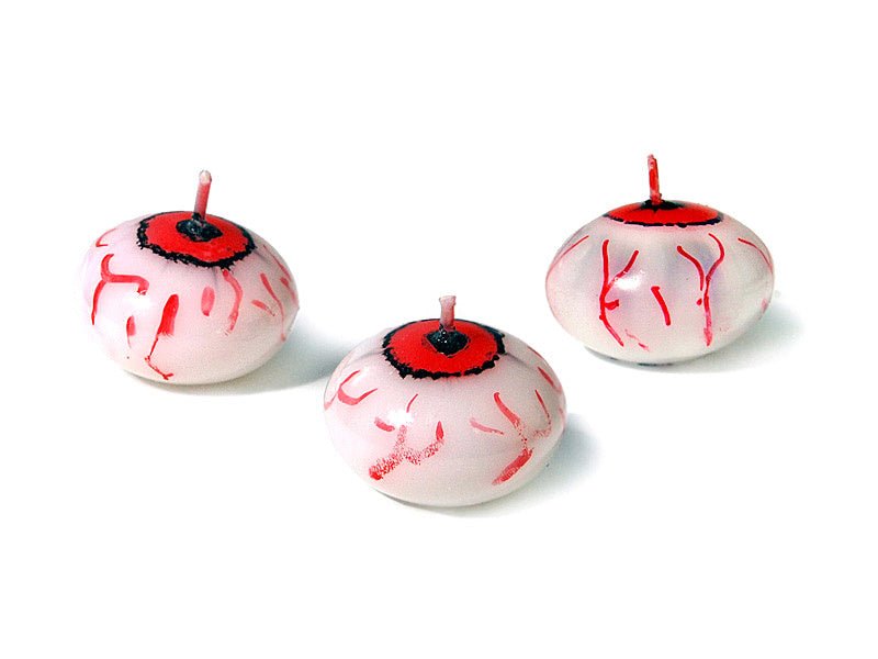 Kaarsen Drijvende Oogbal 4cm 25st van Partydeco koop je bij Partywinkel