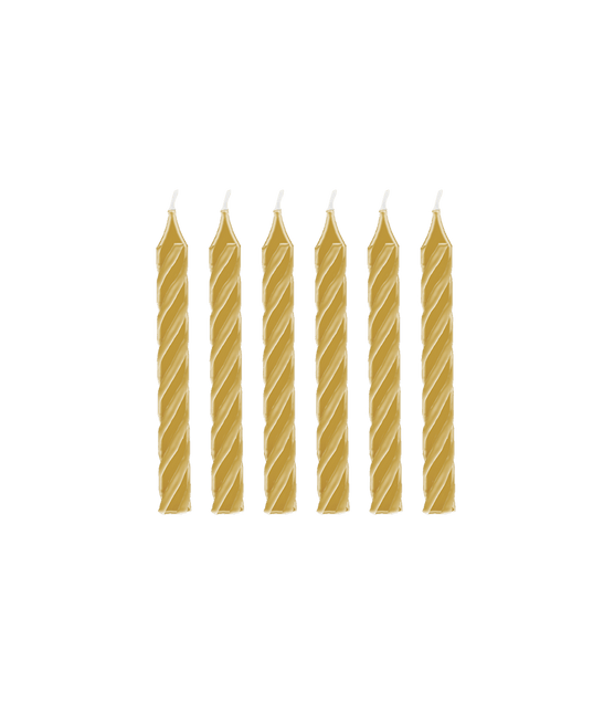 Kaarsjes Goud van Paper Dreams koop je bij Partywinkel