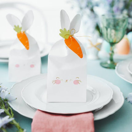 Kaarsjes Paaseieren 7cm 6st van Partydeco koop je bij Partywinkel
