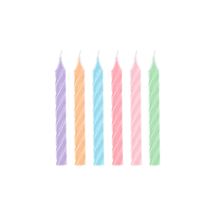 Kaarsjes Pastel van Paper Dreams koop je bij Partywinkel