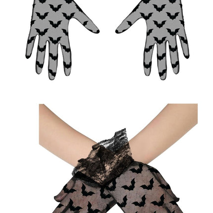 Kant Handschoenen Vleermuis 22cm van Fiestas Guirca koop je bij Partywinkel