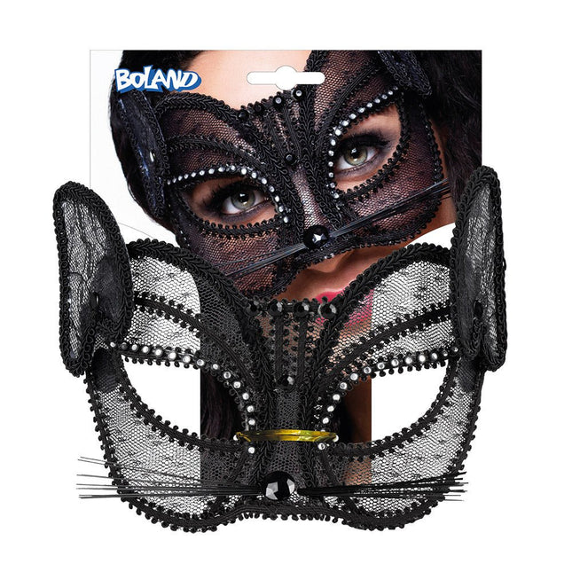 Kant Oogmasker Kat van Boland koop je bij Partywinkel