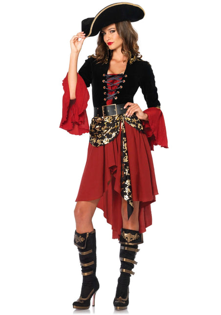 Kapitein Jurk Dames Leg Avenue van Leg Avenue koop je bij Partywinkel
