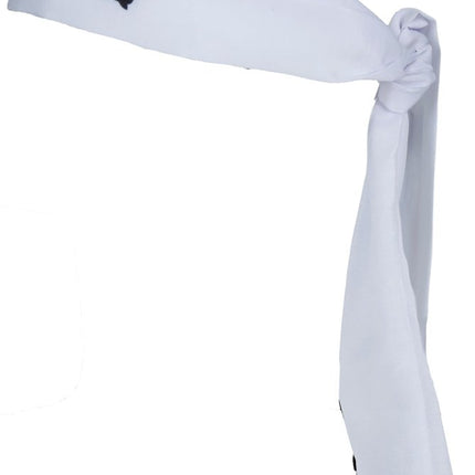 Karate Hoofdband Wit Rood van Fiestas Guirca koop je bij Partywinkel