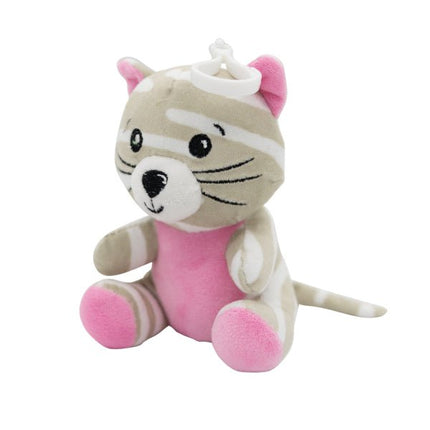Kat Ballon Gewicht 2 - In - 1 Knuffel 11cm van Riethmueller koop je bij Partywinkel