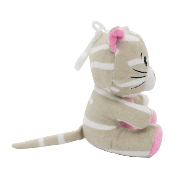 Kat Ballon Gewicht 2 - In - 1 Knuffel 11cm van Riethmueller koop je bij Partywinkel