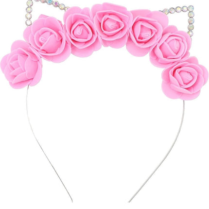 Kat Haarband Roze van Fiestas Guirca koop je bij Partywinkel