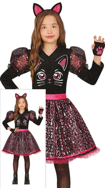 Kat Kostuum Zwart Meisje van Fiestas Guirca koop je bij Partywinkel