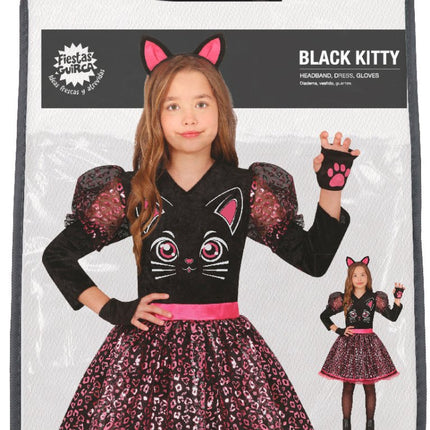 Kat Kostuum Zwart Meisje van Fiestas Guirca koop je bij Partywinkel