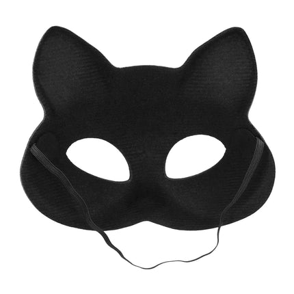 Kat Oogmasker Grijs van Boland koop je bij Partywinkel