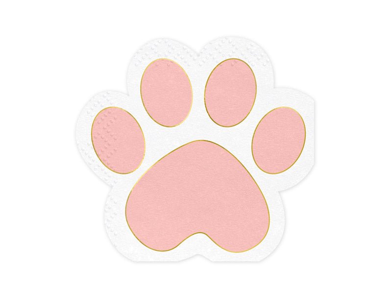 Kat Servetten 15,5cm 12st van Partydeco koop je bij Partywinkel