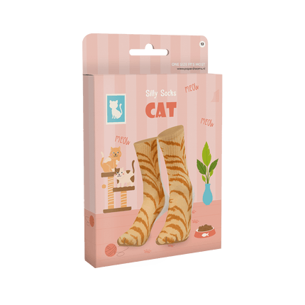 Kat Sokken One Size van Paper Dreams koop je bij Partywinkel