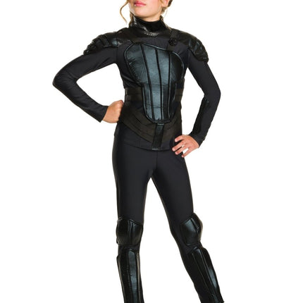 Katniss Everdeen Deluxe Kostuum Meisje van Rubies koop je bij Partywinkel