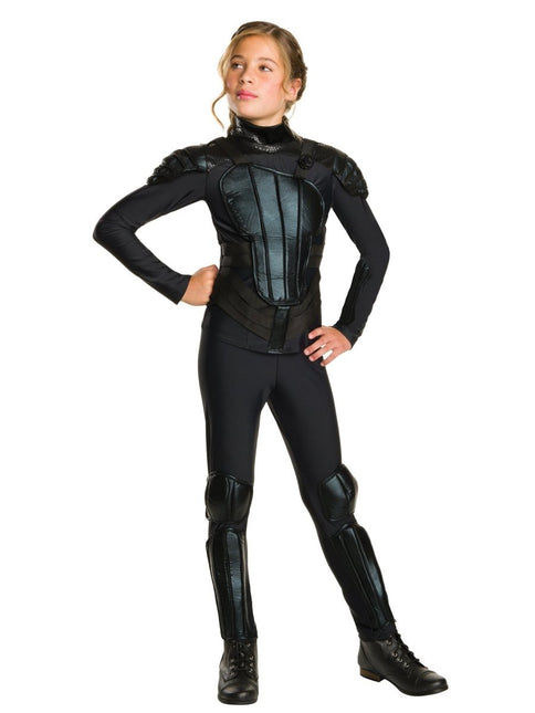 Katniss Everdeen Deluxe Kostuum Meisje van Rubies koop je bij Partywinkel