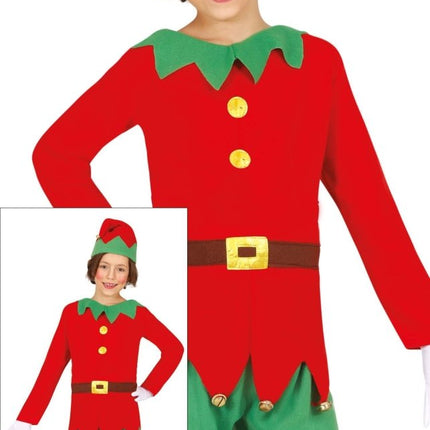 Kerst Elfje Kostuum Kind Deluxe van Fiestas Guirca koop je bij Partywinkel