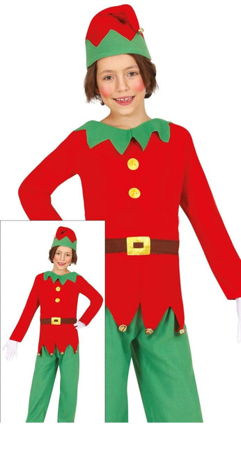 Kerst Elfje Kostuum Kind Deluxe van Fiestas Guirca koop je bij Partywinkel