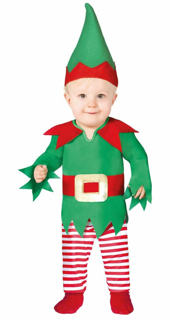 Kerst Elfje Pak Baby van Fiestas Guirca koop je bij Partywinkel