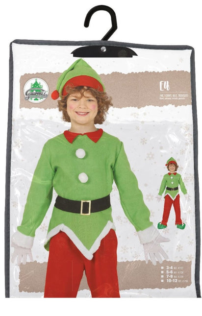 Kerst Elfje Pak Kind van Fiestas Guirca koop je bij Partywinkel