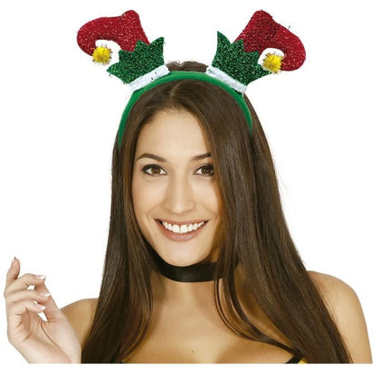Kerst Haarband Elfen Schoenen van Fiestas Guirca koop je bij Partywinkel