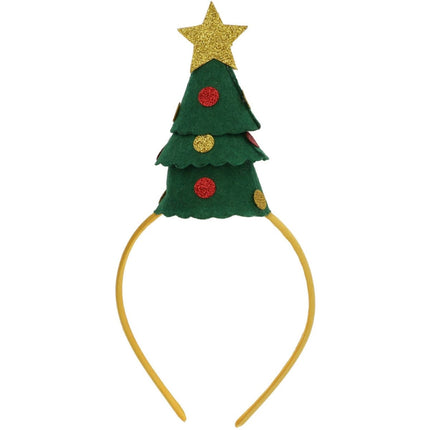 Kerst Haarband Kerstboom van Folat koop je bij Partywinkel
