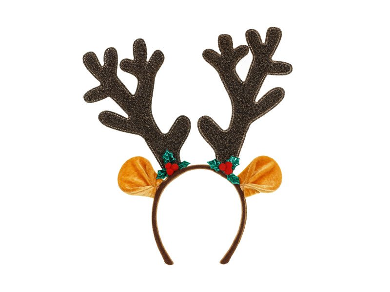 Kerst Haarband Rendier Gewei van Partydeco koop je bij Partywinkel