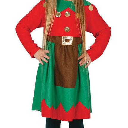 Kerst Jurkje Elf Meisje van Fiestas Guirca koop je bij Partywinkel
