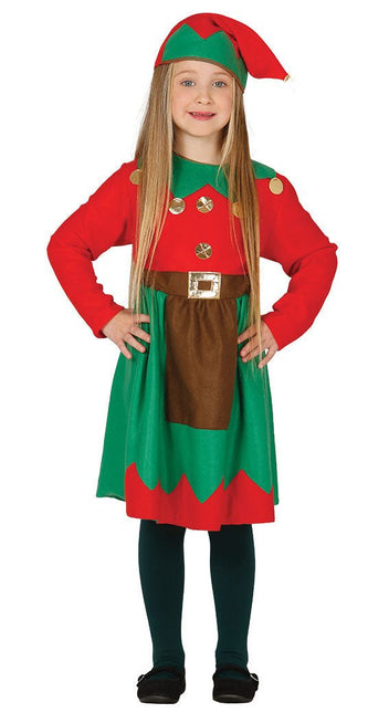 Kerst Jurkje Elf Meisje van Fiestas Guirca koop je bij Partywinkel