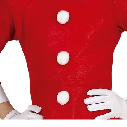 Kerst Jurkje Kind Santa 5/6 jaar van Fiestas Guirca koop je bij Partywinkel